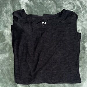 DSG Black Long-Sleeve Crewneck Top